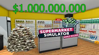 DINERO INFINITO Y LICENCIAS EN SUPER MARKET SIMULATOR