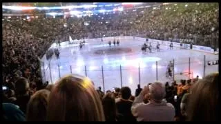 Fans sing National Anthem at Bruins Game after Marathon Bombing 4/17/13