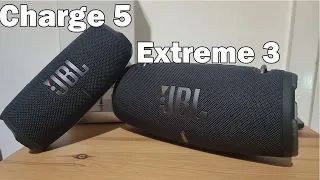 JBL Extreme 3 VS Charge 5 - Sound Comparison