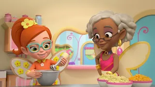 Butterbean's Café | Let's Get Cooking with Grandma Nana! | Disco Smoothies!