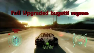 Stock Bugatti Veyron vs Full upgraded Bugatti Veyron in nfs undercover.. REvolution GaMES