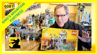 Lego 6081 King's Mountain Fortress Review- How to display this set in Diorama?? Lego Classic Castle