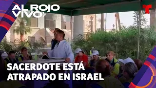 Sacerdote colombiano revela calvario que vivió al quedar atrapado en Israel tras ataque de Hamás