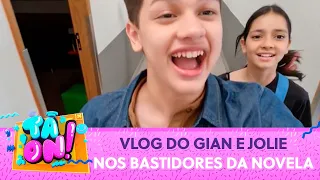 Vlog do Gianlucca e Jolie nos bastidores de "A Infância de Romeu e Julieta" | Tá On