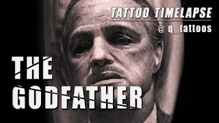 갓 파더 | godfather | TATTOO TIMELAPSE | Q TATTOO