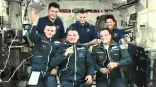 New Crew Members Welcomed to ISS