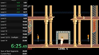Prince of Persia (1989)- former World Record Speedrun Glitchless in 20:27min ingameTime