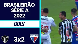 Gols | Atlético-MG 3x2 Fortaleza | Série A 2022 - 14ª Rodada (Sportv Premiere)