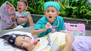 BERMAIN BARENG BAYI AZAM 👶 DAN MAIN DOKTER DOKTERAN | Salsa and Family