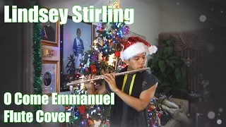 Lindsey Stirling - O Come Emmanuel (Flute Cover to Original Backtrack by Vincent Gatdula)