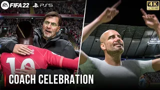 FIFA 22 | Coach Celebration | PS5™ 4K 60FPS