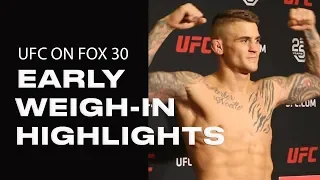 UFC on FOX 30 Early Weigh-In Highlights