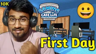 First Day Of Running My Own Gaming Cafe 🔥😂 - ( Gaming Cafe Life PT-1 )
