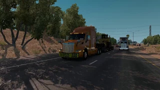 American Truck Simulator ч26(Негабаритный груз)