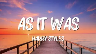 As It Was (Lyrics) - Harry Styles