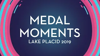 Medal Ceremony Ice Dance | Lake Placid 2019