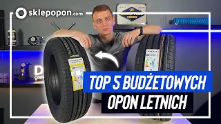 *TOP5* najlepszych opon letnich klasy ekonomicznej na rok 2024!