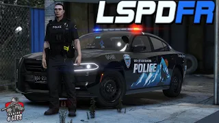 GTA 5 LSPDFR | NEW LSPD CAR PACK | Train Destroys Fleeing Suspects Car | #lspdfr