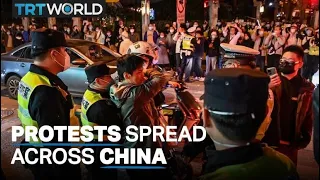 Protests against China's strict Covid-19 policy intensify