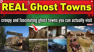 creepy and fascinating ghost towns you can actually visit || historical mysteries Dare to Enter?