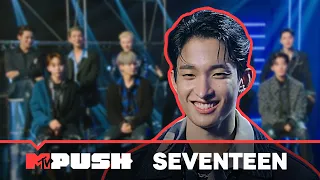 SEVENTEEN Reveal The Stories Behind Their Favourite Western Pop Songs | MTV Push