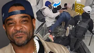 Rapper Jim Jones Got JUMPED By 2 Men At Airport & They Instantly REGRET IT!