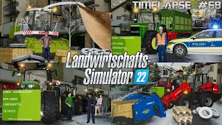 BAUERNPROTESTE in ERLENGRAT - Nichts geht mehr! 💪🚜🚜🚛🚜🚜🚚🚜 | [LS22] - Timelapse #68