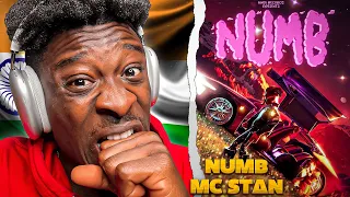 MC STΔN - NUMB (Official music Video) | MEHFEEL | 2024 🇮🇳  REACTION