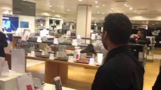Harlem Shake John Lewis Oxford St - Behind the scenes with
