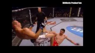 UFC 154 Amazing Double Frontkick KO: Carlos Condit vs Rory MacDonald