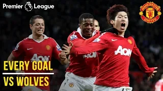 EVERY PL Goal vs Wolves | Manchester United vs Wolverhampton Wanderers | Premier League 18/19