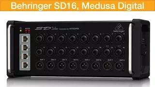 Behringer SD16 Digital Snake  16 Entradas, 8 Salidas