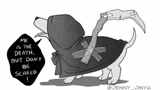 Good Boy - Loving Reaper comic by Jenny Jinya