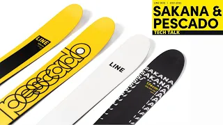 LINE 2021/2022 Sakana and Pescado Tech Talk - Innovative Skis Like Nothing Else