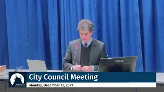 City of Moorhead - City Council Meeting Dec 13, 2021