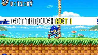 Sonic Advance - BizHawk camhack (mGBA + Lua)