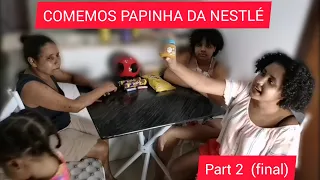 EXPERIMENTADO COISAS QUE NUNCA COME COM A FAMÍLIA part. 2 FINAL |Rê Santos