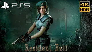 Resident Evil 1 HD Remastered PS5 Upscale 4K HDR - Gameplay Playstation 5