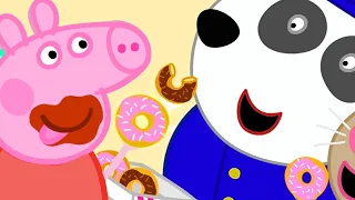 Peppa Pig Gets Donuts for Halloween 🐷🍩 Peppa Pig Official Channel Family Kids Cartoons