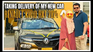 Taking Delivery of my New Kwid Rxt 2024 | Renault Udupi | vlogs | @abu007vlogs