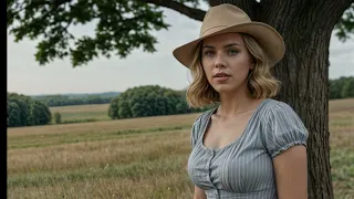 AI Generated Scarlet Johansson in Farm house