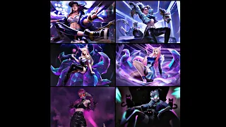 K/DA ~ Akali, Ahri & Evelynn ~ Evolutions | CapCut Video Edit