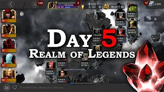 Day 5 Recap - New 5-star & Realm of Legends | Marvel Contest of Champions