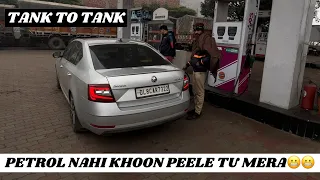 Skoda Octavia REAL LIFE Mileage Test| Tez Chalane par dekho kaise Gayab karti hai ye PETROL 🫣🫣