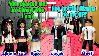 ❤️ TEXT TO SPEECH 🎁 My Crush Rejected Me So I Became A Mean Girl 🎀 Roblox Story