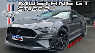 MUSTANG GT STAGE 2 500 CV | STAGE 2 EM CARRO ASPIRADO MELHORA??