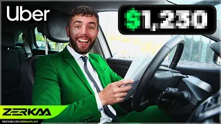 I Was An Uber Driver For 24 Hours & Made $___