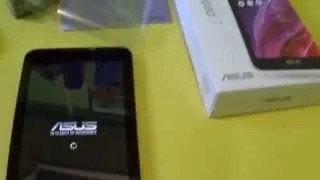 ASUS fonepad 7 FE170CG Unboxing