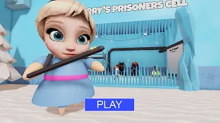 QUEEN ELSA BARRY'S PRISON RUN (OBBY) | Roblox