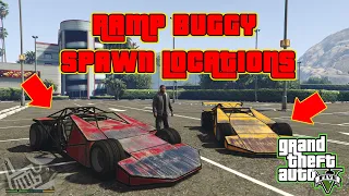 GTA V -  Ramp Buggy Secret Spawn Locations (XBOX, PC, PS4, PS5)